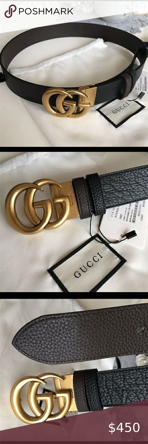 gucci belt realreal|how to authenticate gucci belt.